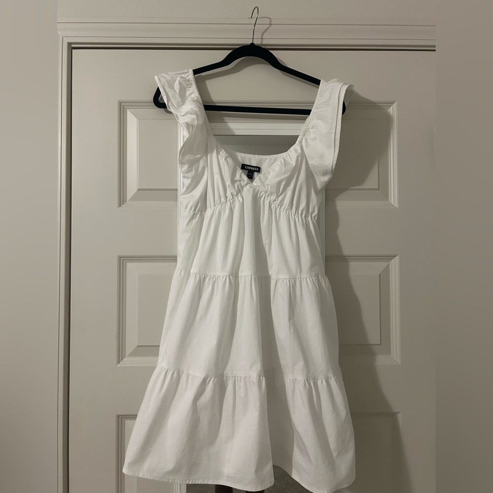Express White Mini Dress